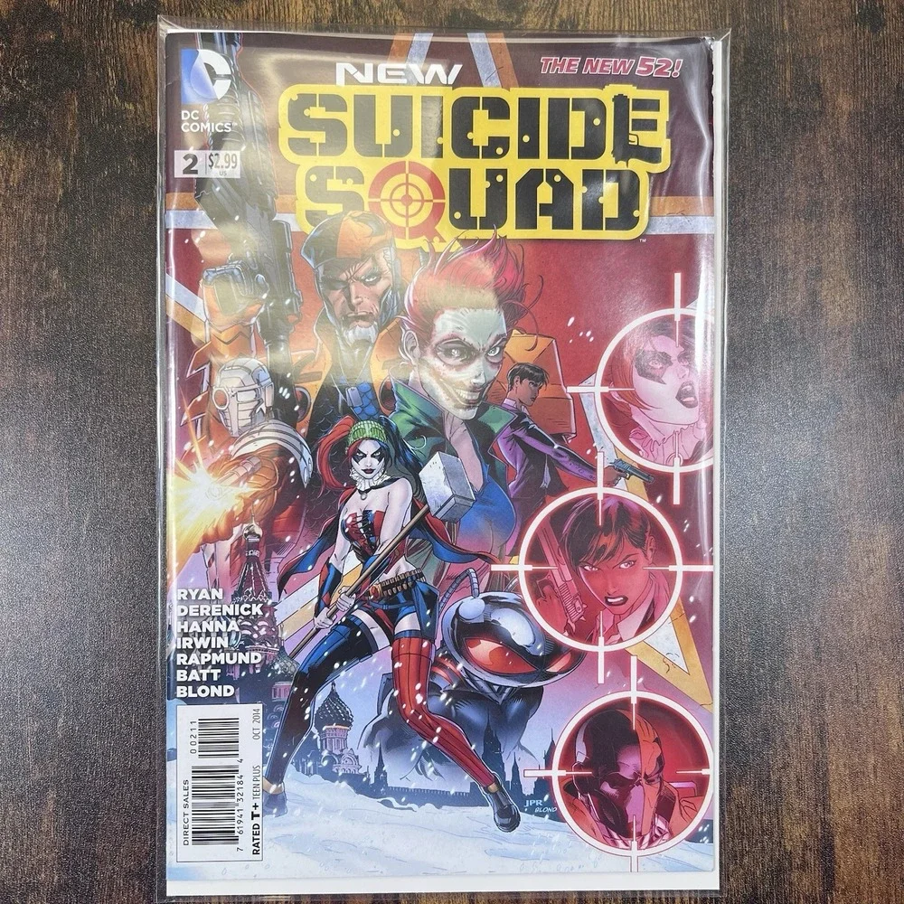 Lot Of 5 New Suicide Squad 2-5 Free Comic 2015 DC Comics High Grade Comic Book